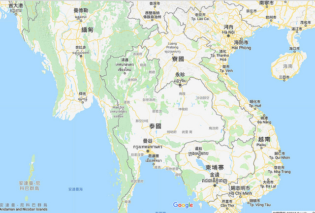 越南地圖