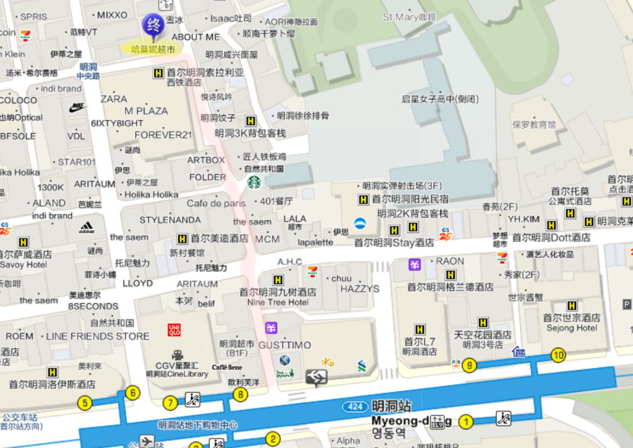 哈莫妮超市地圖2