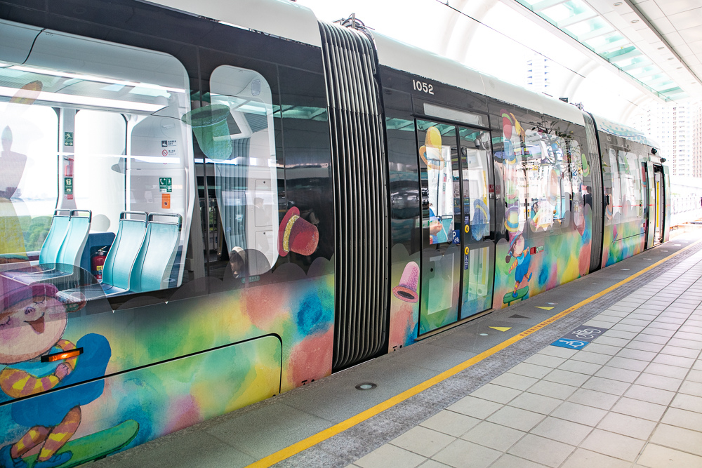 淡海輕軌幾米主題列車