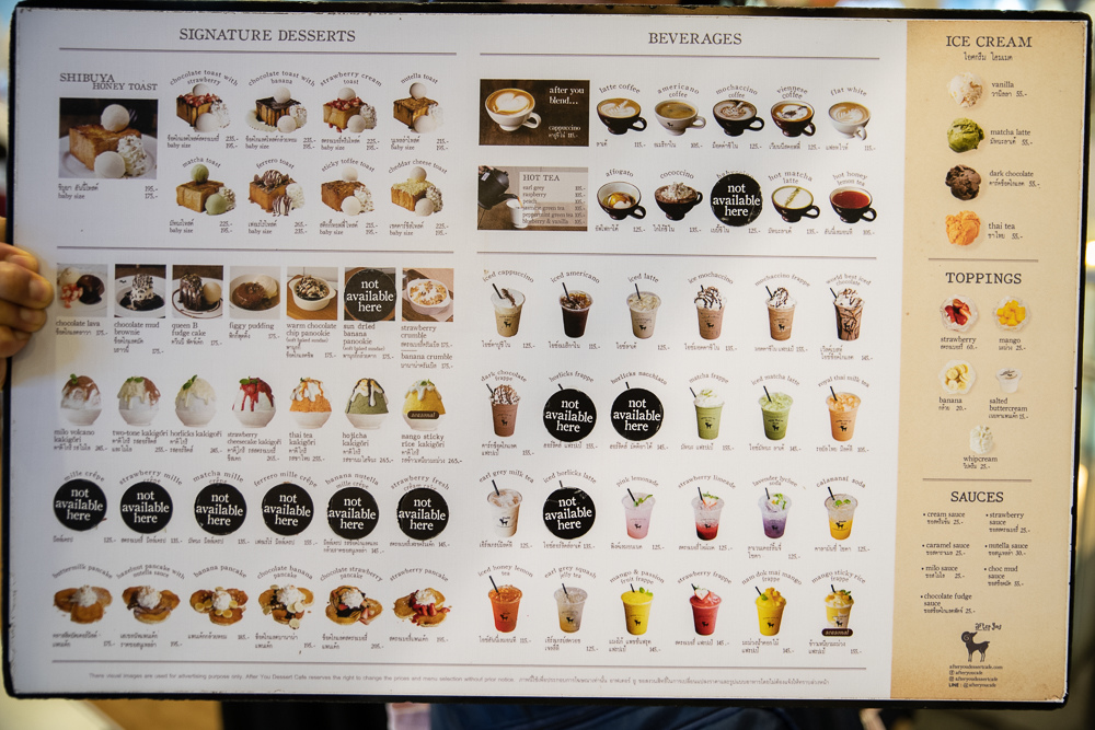 After You Menu