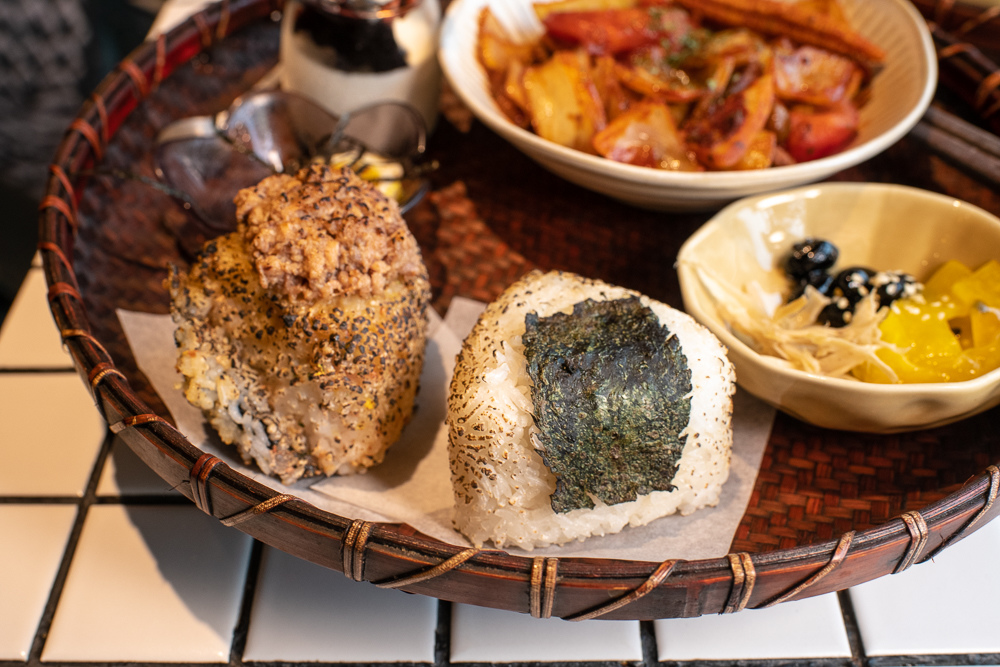 烤飯糰套餐