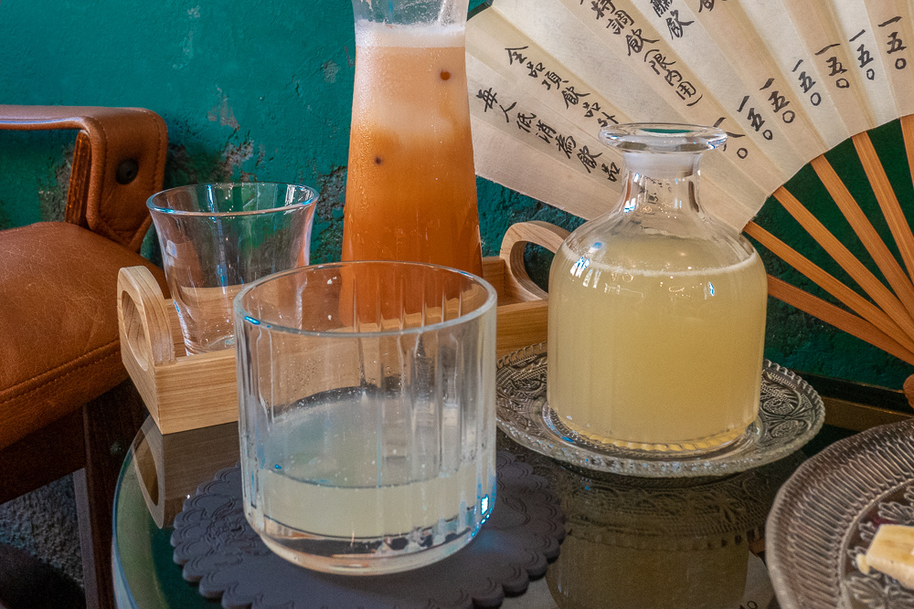 蔗香檸檬氣泡飲