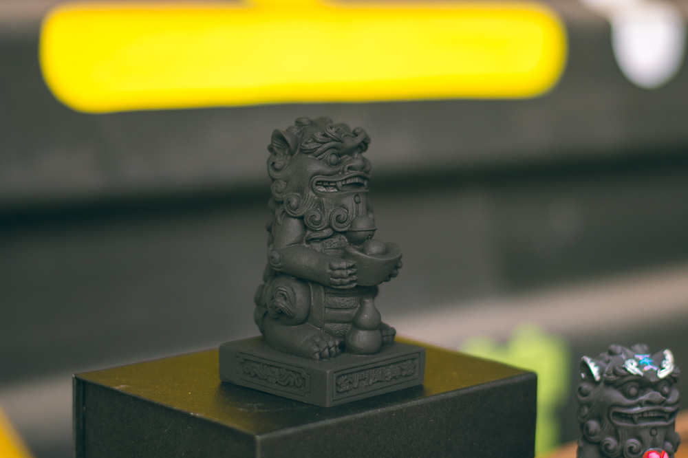 備長炭風獅爺
