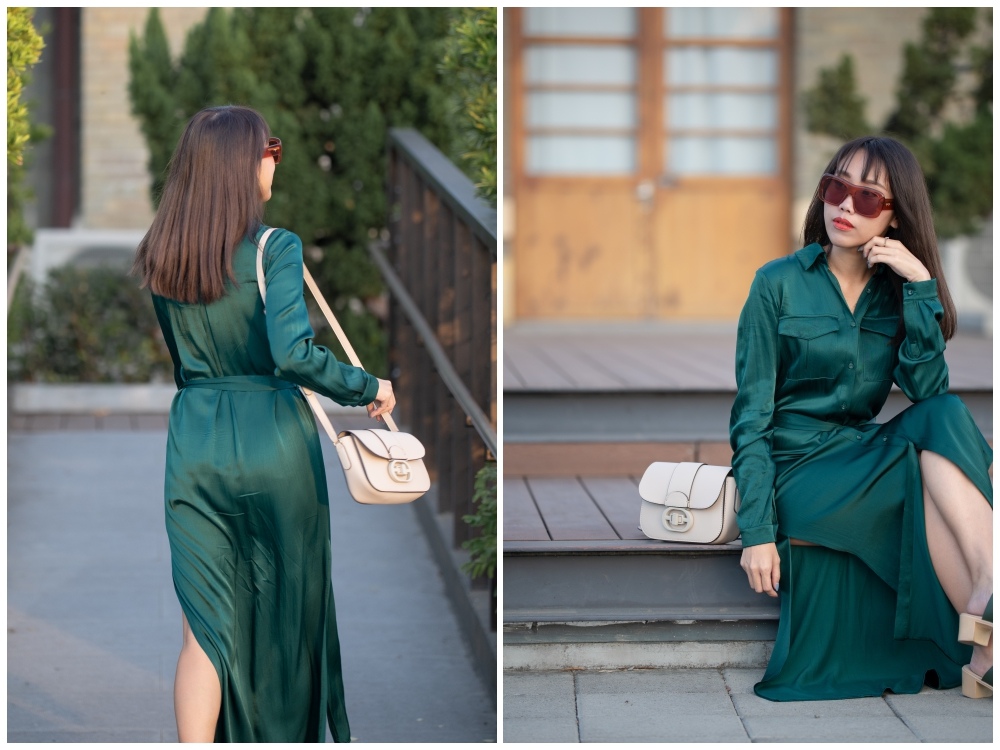 L'Academie / The Long Sleeve Shirt Dress