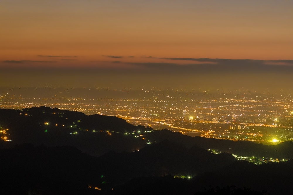 酒桶山法蝶夜景