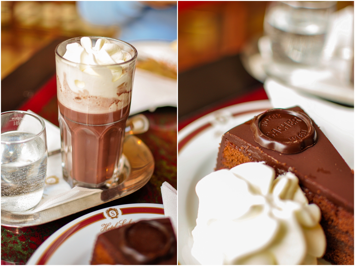Heisse Original Sacher Trinkschokolade