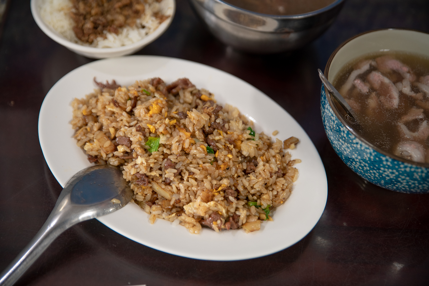 文章牛肉湯 牛肉炒飯