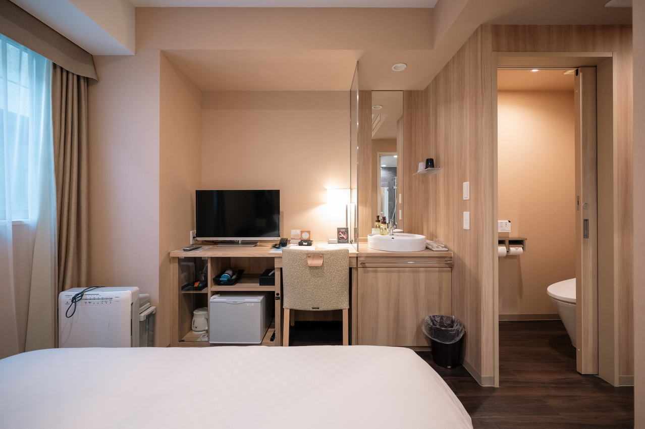 仙台飯店 Hotel Vista Sendai 客房家具配置與木質裝潢