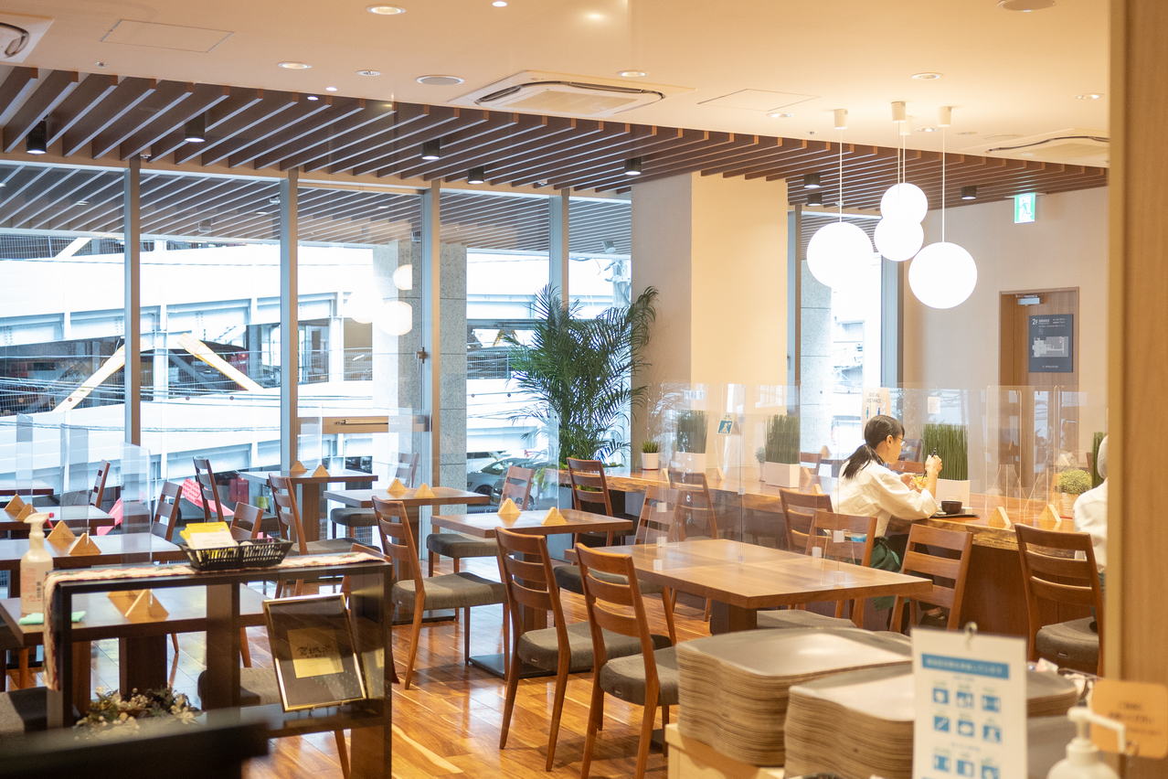 Hotel Vista Sendai 餐廳VISTA Cafe用餐空間