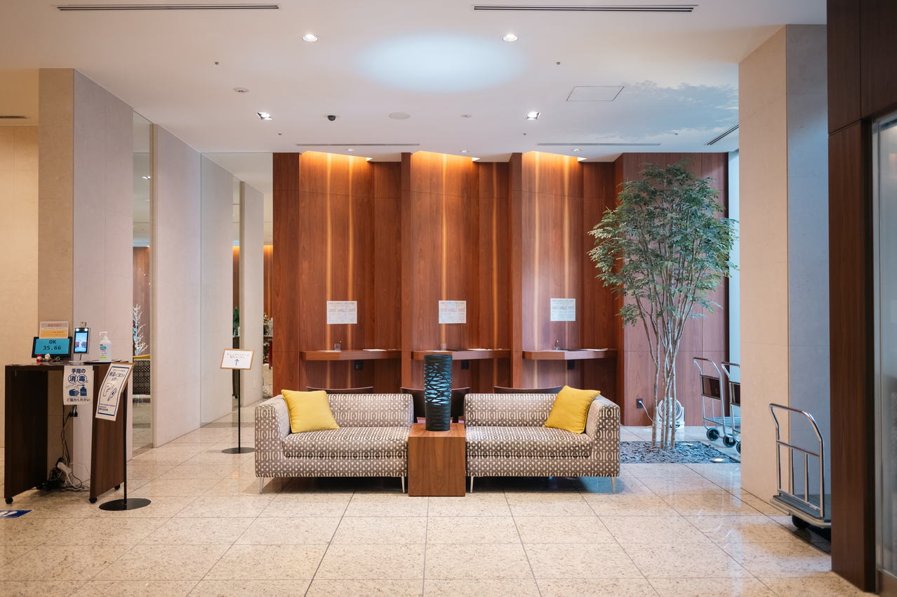 Hotel Vista Sendai 大廳休息空間