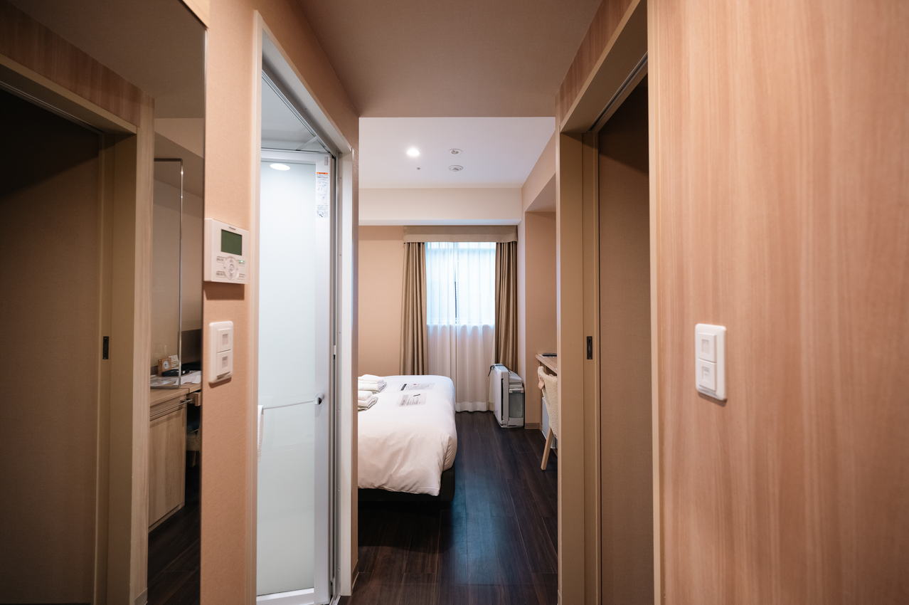 Hotel Vista Sendai 客房玄關與格局
