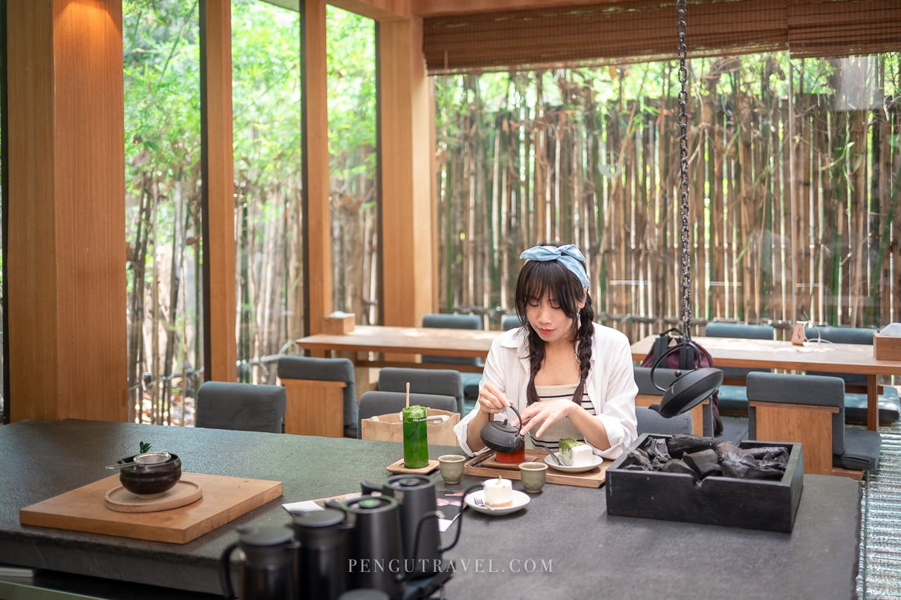 【泰國】清邁咖啡廳。The Baristro Asian Style – 日中泰混搭，竹林木屋抹茶吧