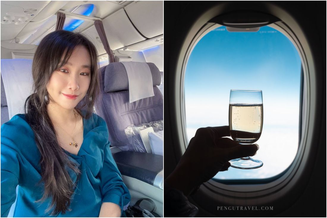 Pengu實際搭乘中華航空商務艙B737-800：高雄飛東京CI126 航班搭乘心得與餐食開箱