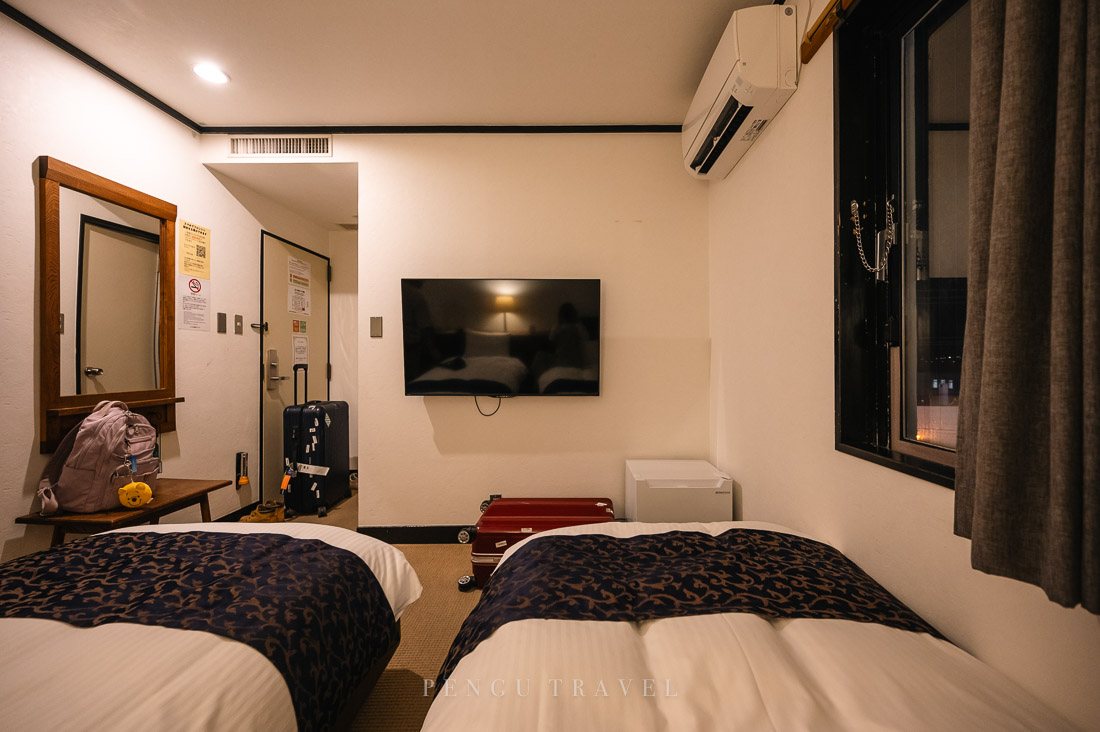 Pengu Travel實際入住LC五稜郭飯店之客房空間