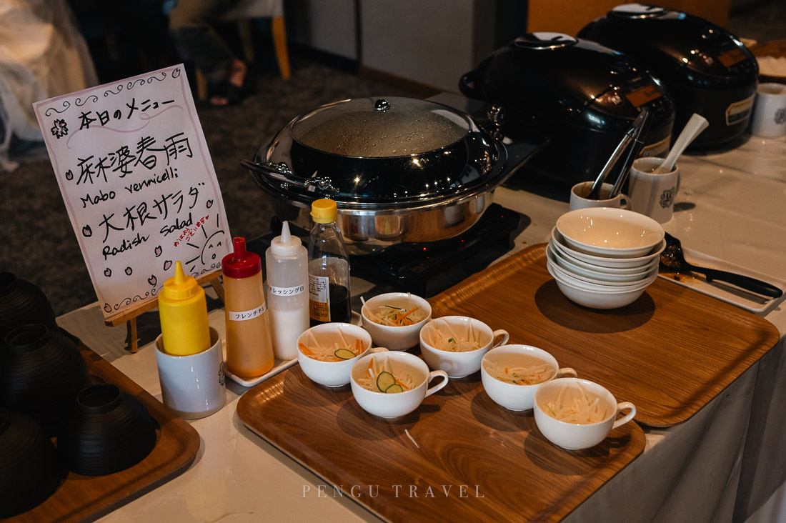 LC五稜郭飯店早餐每日菜單與實際菜色