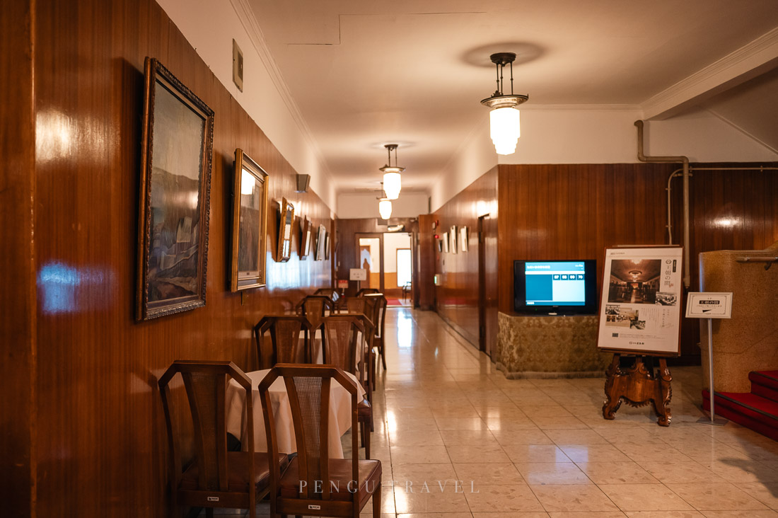 函館五島軒本店洋館一樓空間老派氛圍