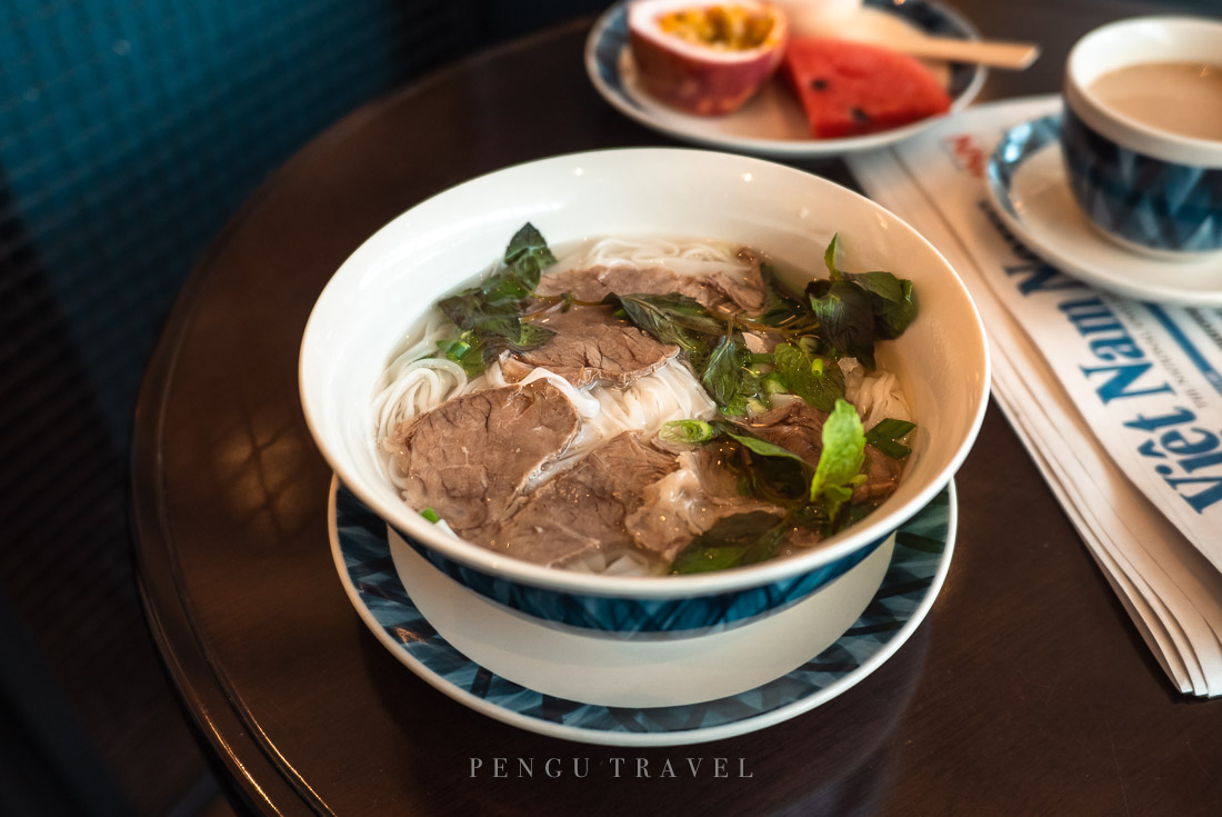 SH Premium Lounge牛肉河粉近拍