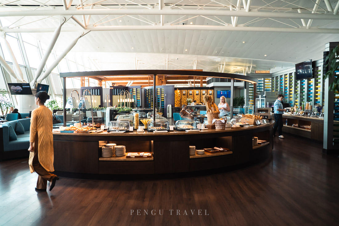 SH Premium Lounge 熟食取餐區
