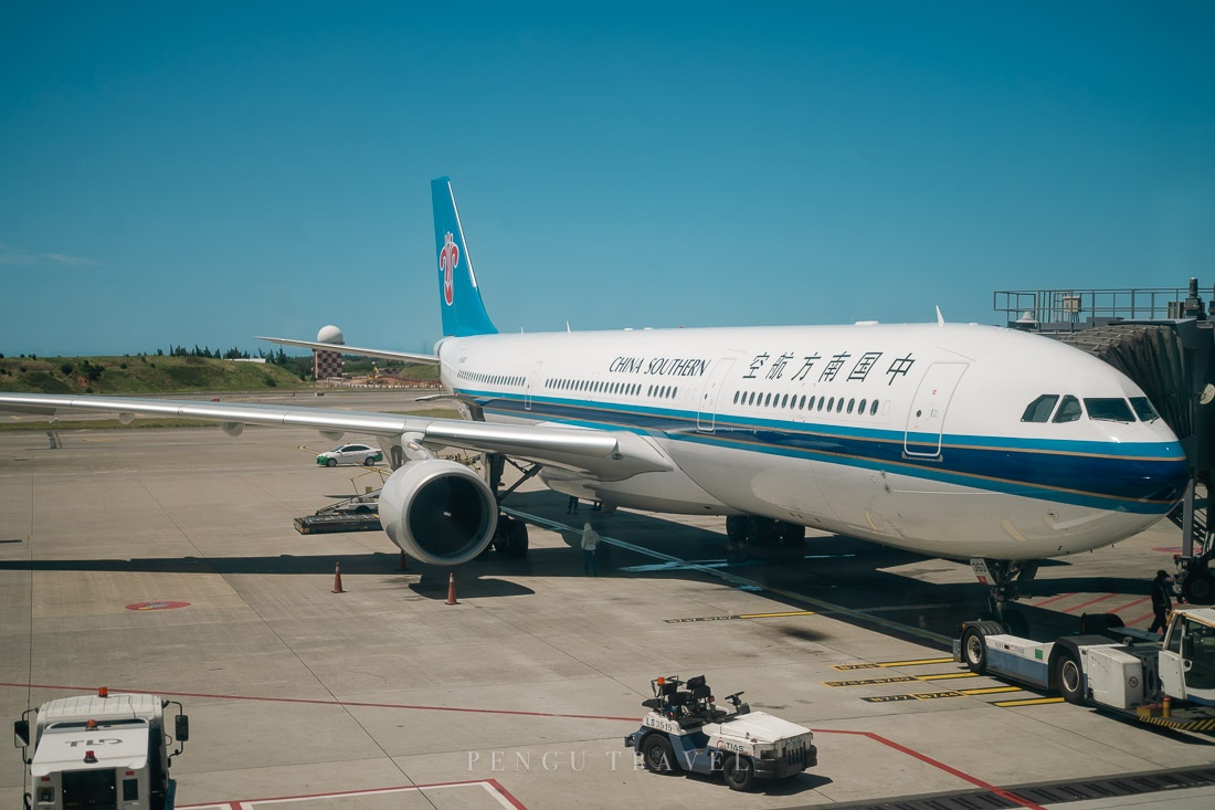 中國南方航空 台北深圳航線 A330-300 飛機外觀