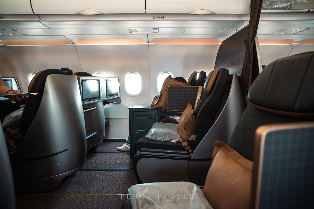 STARLUX Airlines A321neo 商務艙座位空間