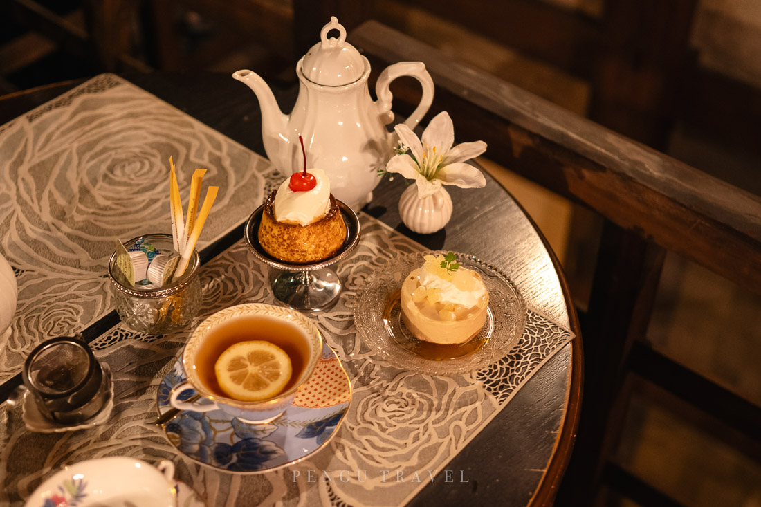 Le Mystere Warehouse 餐點|紅茶與布丁