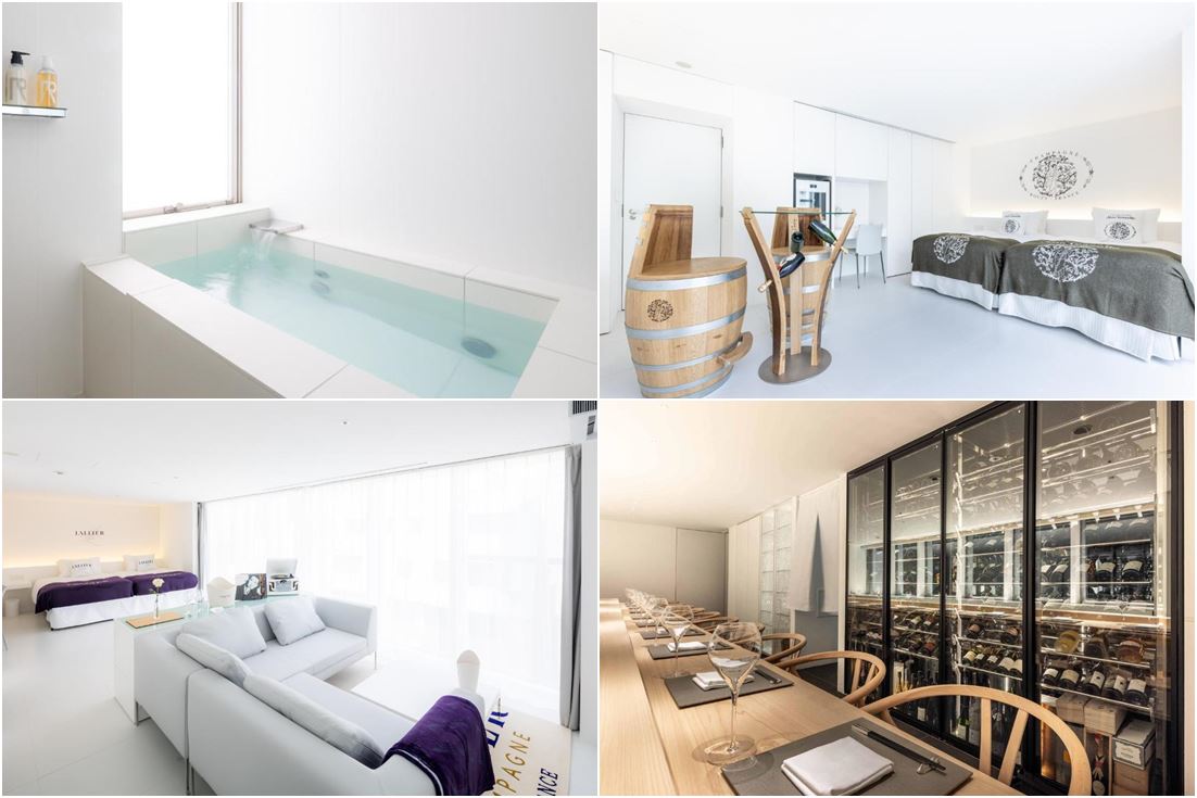 CUVÉE J2 HOTEL OSAKA｜香檳主題飯店白色設計