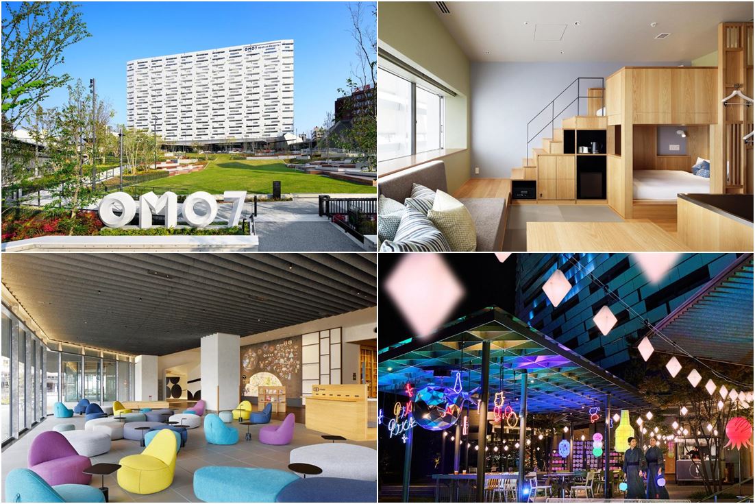 OMO7 Osaka by Hoshino Resorts｜客房與寬敞公共區域